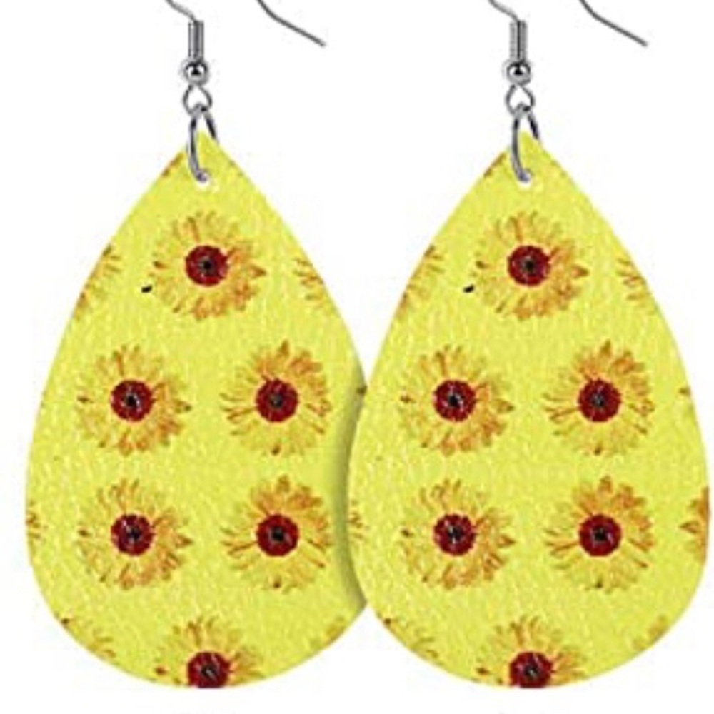 🌱 Faux Leather Vegan Earrings 5/$25